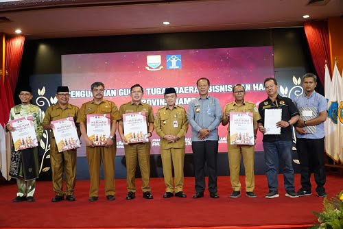 Gubernur Al Haris Kukuhkan Gugus Tugas Bisnis dan HAM Provinsi Jambi