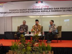 Gubernur Al Haris: Pemprov Jambi dan Kabupaten/Kota Butuh Pembinaan KPK