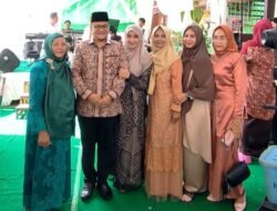 Hadiri Acara Resepsi Pernikahan, H Maulana dan Keluarga Disambut Hangat Warga Kota Jambi