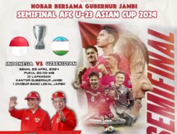 Malam ini Gubernur Al Haris Ajak Nobar Semifinal Piala Asia U23