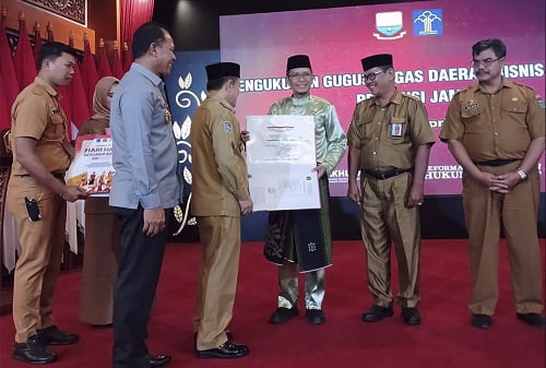 Pemkab Batanghari Kembali Terima Pengharggan dari Kementrian Hukum dan HAM RI