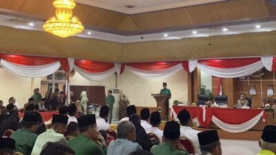 Wabup Hadiri Lepas Baiat dan Ikrar Setia NKRI Jamaah Anshari Syariah dan Eks Napiter Wilyah Jambi