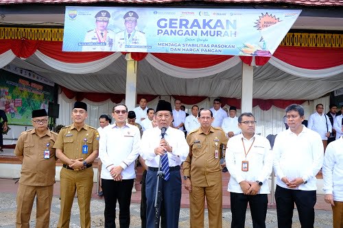 Wagub Sani Ikuti Apel Siaga Pengamanan Pasokan dan Harga Pangan Jelang Idul Fitri 2024 Secara Daring