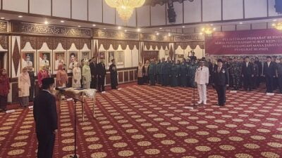 Al Haris Lantik Reden Najmi jadi Pj Bupati Muaro Jambi dan Bachril Pj Bupati Sarolangun