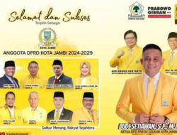 Soal Survei Bacawako Golkar, Budi Setiawan : yang Jelas Kita Dapat Kursi 8 di DPRD Kota Jambi