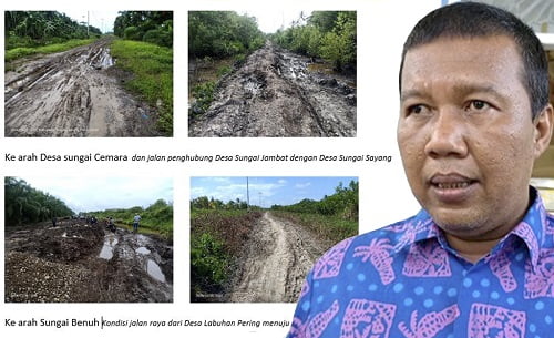 Bupati Romi dan kondisi jalan di Tanjabtim