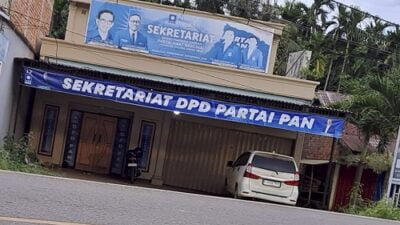 Dibesarkan PAN Romi Tak Peduli Kantor PAN Tanjabtim