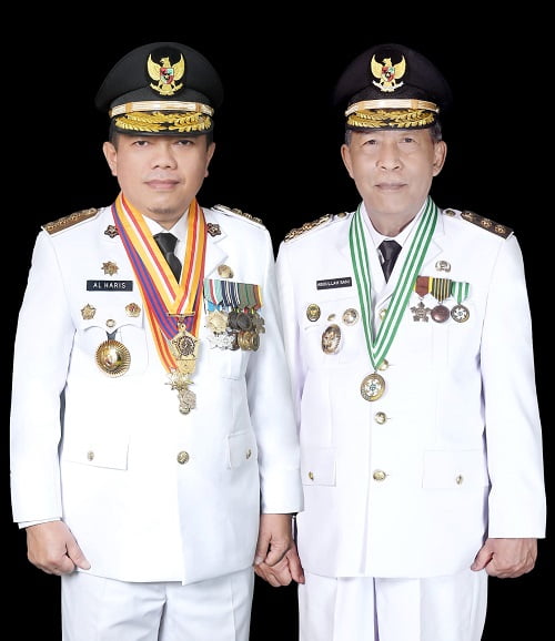 Gubernur Al Haris dan Wakil Gubernur Abdullah Sani