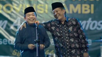 Akrab Hingga Kini, Al Haris dan Abdullah Sani Siap Lanjutkan Jambi Mantap Jilid 2