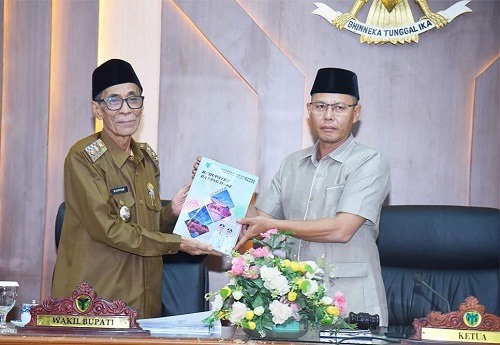 Ilhamudin Buka Paripurna Pandangan Umum Fraksi DPRD Terhadap LKPD Bupati TA 2023
