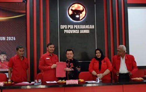 Menguat Sinyal PDI Perjuangan Jambi Dukung Haris-Sani di Pilgub 2024