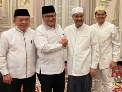 Maulana Hadiri Walimatussafar Sutan Adil Hendra, Isyaratkan Koalisi dengan Gerindra di Pilwako Jambi 2024