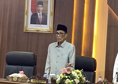 Bakhtiar Tanda Tangani Nota Kesepakatan Antara Pemda dengan DPRD Batanghari