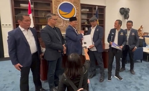 H Abdul Rahman terima rekom nasdem untuk Maju Pilwako Jambi 2024
