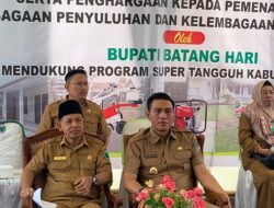 Melalui Dinas PPP, Pemkab Batanghari Serahkan Bantuan Alsintan Kepada Kelompok Tani Lingkup Batanghari