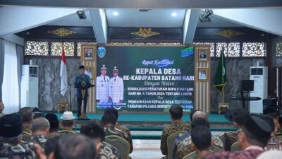 Pemkab Laksanakan Rakor Bersama Kades Se-Kabupaten Batanghari