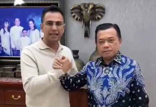Sampaikan Dukungan ke Al Haris Raffi Ahmad Lanjutkan Jambi Mantap
