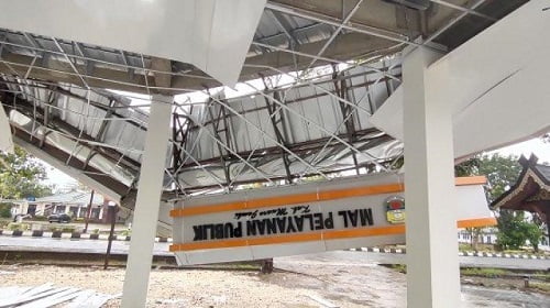 Terkait Ambruknya Gedung MPP, Komisi III DPRD Muaro Jambi Menyebutkan Pihak PU dan Kontraktor Harus Bertanggung Jawab