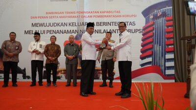 Wagub Sani Nilai Kejujuran Wujudkan Keluarga Berintegritas Anti Korupsi