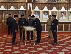 Al Haris Lantik Muzakir Jadi Kadis PUPR dan Johansyah Asisten II