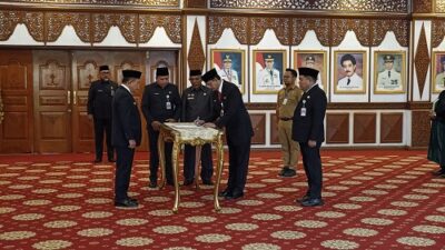 Al Haris Lantik Muzakir Jadi Kadis PUPR dan Johansyah Asisten II
