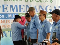 Dihadiri Cabup dan Cawabup, Al Haris Lantik Ribuan Tim Pemenangan Haris-Sani Kabupaten Merangin