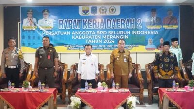 Buka Rakerda II PABPDSI Merangin, Gubernur Al Haris: BPD dan Kades Harus Bersinergi Membangun Desa