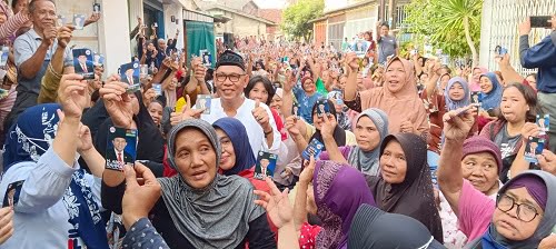 Emak-emak Cempaka Putih Dukung H Abdul Rahman Jadi Walikota Jambi