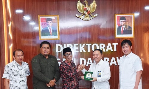Pemkab Batanghari Audiensi bersama Direktorat Irigasi dan Rawa Kementerian PUPR RI