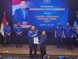 Sah! Demokrat Beri Rekomendasi ke Al Haris-Abdullah Sani untuk Pilgub Jambi 2024