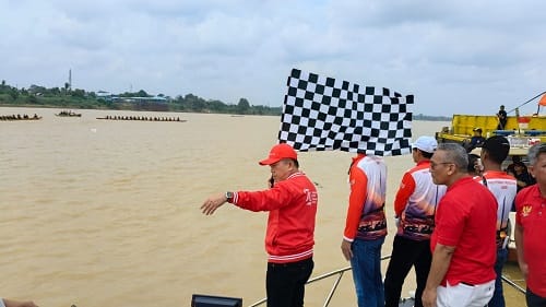 Al Haris Buka Lomba Perahu Tradisional