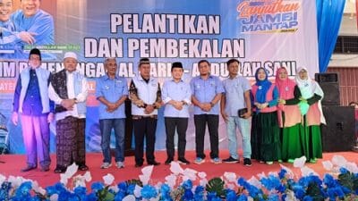 Dikomandoi Syahlan, Al Haris Lantik Tim Pemenangan Haris-Sani Kabupaten Tebo
