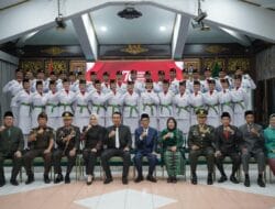 Anggota Paskibraka Batanghari di Kukuhkan Bupati Fadhil