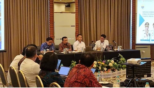 Gubernur Al Haris Dorong Pembangunan Jembatan Sungai Rambut Tanjab Timur