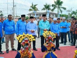 Kompak! Al Haris dan Abdullah Sani Lantik Ribuan Tim Pemenangan Tanjab Barat