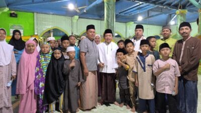 Safari Subuh di Masjid Baitusalam Kungkai, Al Haris Santuni Anak Yatim dan Dhuafa
