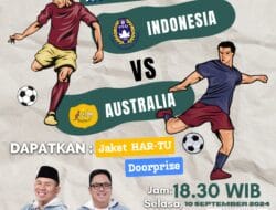 Ayo Nobar Indonesia Vs Australia di Posko Centre Rahman – Guntur