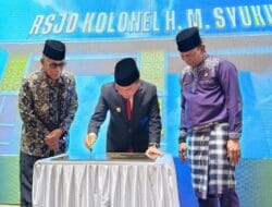 Al Haris Gubernur Jambi Resmikan Nama RSJD Menjadi RSJD Kolonel HM Syukur