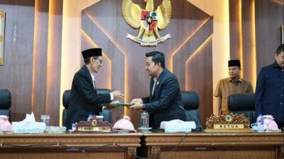 Paripurna Penyampain Nota Pengantar RAPBD-P dihadiri Wabup Batanghari