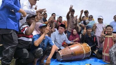 Al Haris Disambut Antusias di Mandiangin Timur Sarolangun