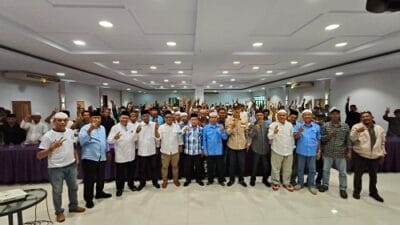 Al Haris Konsolidasi Tim Pemenangan Haris-Sani Tanjab Barat