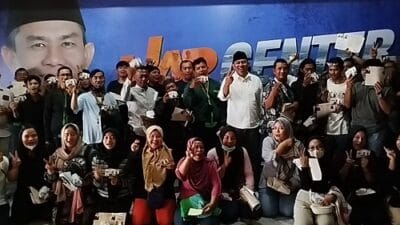 Driver Ojol se-Kota Jambi Deklarasi Dukung H Abdul Rahman-H Andi Muhammad Guntur