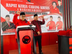Kader dan Massa Militan PDI P Kota Jambi Siap Menangkan H Abdul Rahman – H Andi Muhammad Guntur