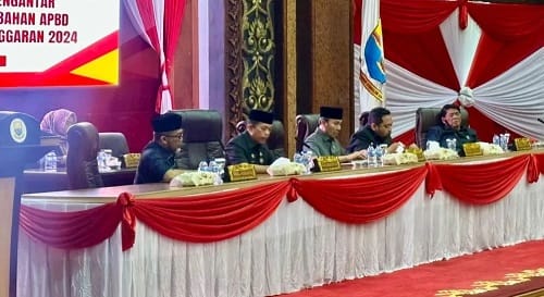 DPRD Provinsi Jambi Gelar Rapat Paripurna Nota Pengantar Ranperda Perubahan APBD 2024
