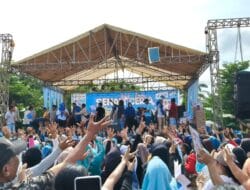 Warga Rimbo Bujang Padati Senam Ceria Bersama Al Haris