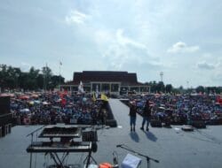 Ribuan Massa Mulai Padati Kampanye Akbar Paslon Nomor Urut 2 Haris-Sani