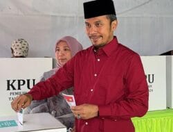Di TPS Angggota DPR RI Dapil Provinsi Jambi Edi Purwanto, Haris-Sani Menang Telak