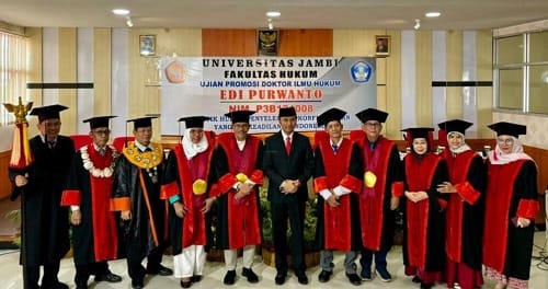 Ketua DPRD Jambi Raih Gelar Doktor di Unja
