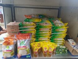 Diduga, Papi Bagi-bagi Sembako Demi Anaknya Cawawako Jambi