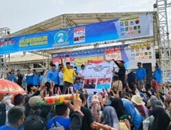 Ribuan Warga Tebing Tinggi Tanjab Barat Padati Pertemuan dengan Al Haris